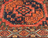 3x4 Rust Ersari Afghan Hand Knotted Veg Dye Wool Area Rug